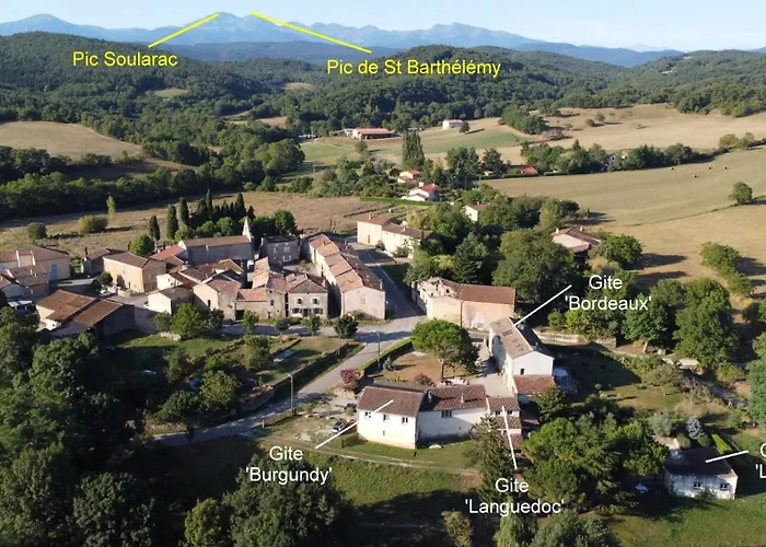 Complex Near Mirepoix In The Pyrenees *