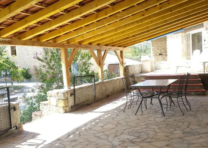 Complex Near Mirepoix In The Pyrenees *